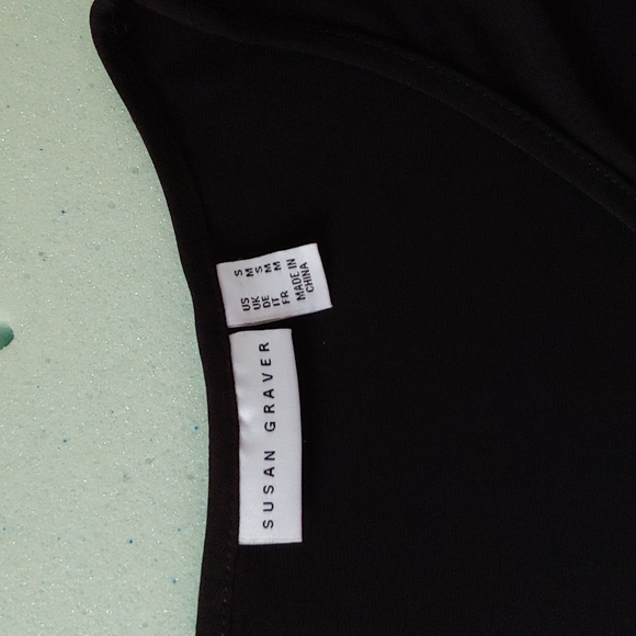 Black Tank NWOT. S/M - Picture 2 of 4